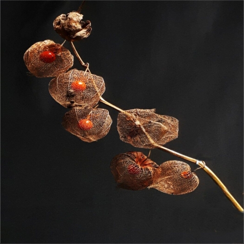 Chinese Lantern 8.5 7 8 Tot 23.5 TC SPP John Bunyon  Pictorial Silver