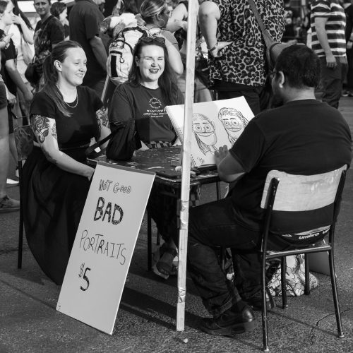 Bad Portraits 21.5 Ted Buck Pictorial Gold