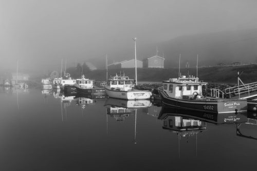 Boats in the Mist 24 HM SPP Lan Gao Pictorial Silver