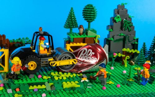 Can Crushing Construction Crew 21.5 Brie Langs Pictorial Silver