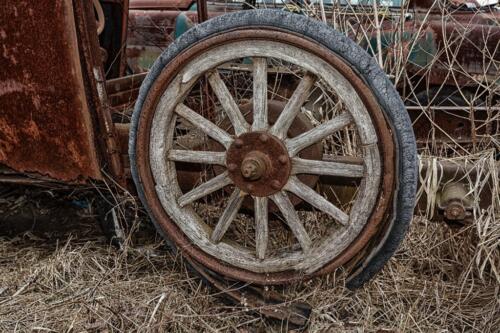 Wagon Wheel  22  Pictorial  Gold  Victor  Turczynski
