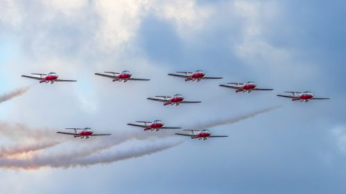 Flying high Canada#039;s Snowbirds 23 SPP Mike Moffat Pictorial Silver