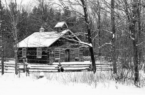 Snow Day at the Old School 21.5 BPP Tracey Kenning Pictorial Bronze