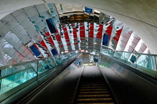 Subway Mirage - Vaughan Station 21.5 BPP David Surette Pictorial Bronze