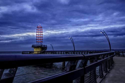 Burlington Pier, Early Morning 7.5 7 7 21.5 Jim Maguire  Pictorial Gold