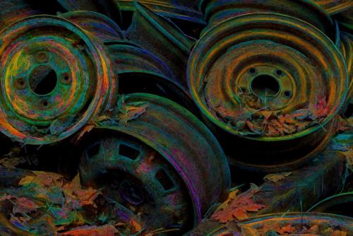 Old Rims 6.5 7 7 20.5 John King  Creative Gold