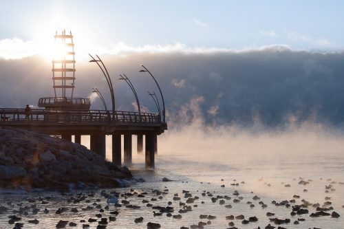 Cold Morning Walk 21.5 Andy Langs Pictorial Master