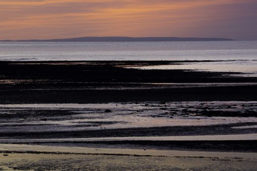 Still Water Distant Land 20.5 Karen Blunt Pictorial Gold